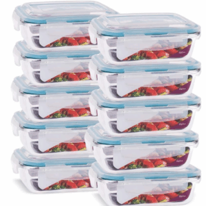 Pote Hermético Vidro - 10 unidades